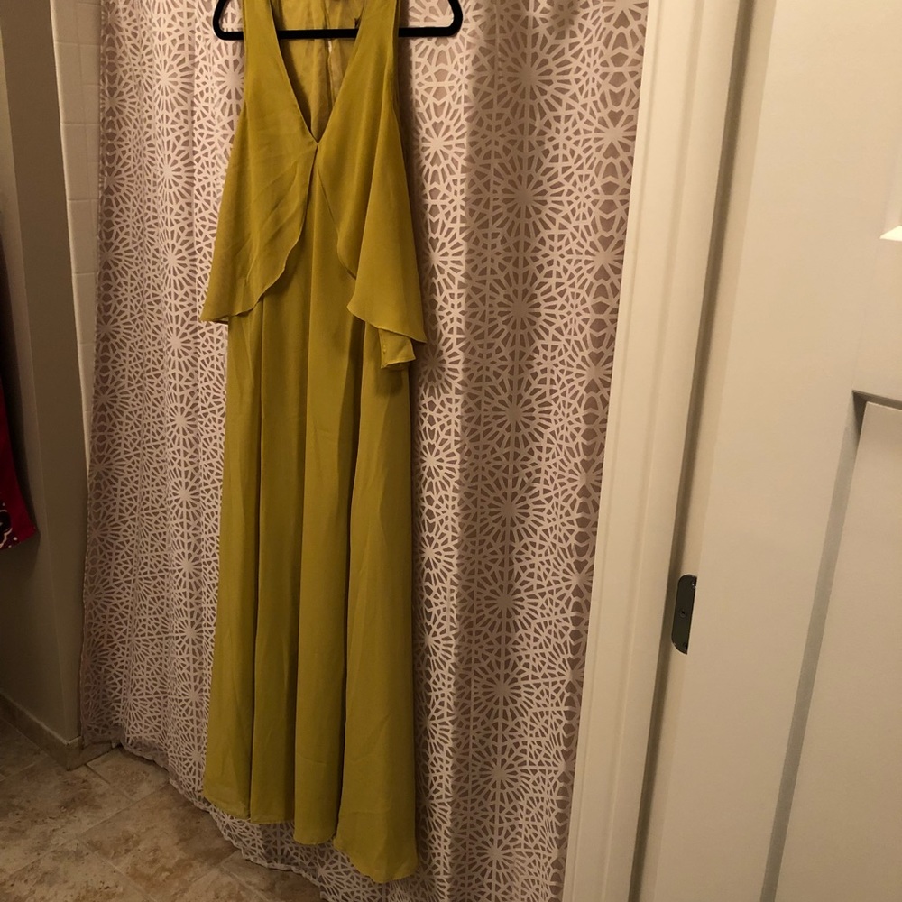 ASOS Drape Cold Shoulder Maxi Dress - Picture 6 of 8